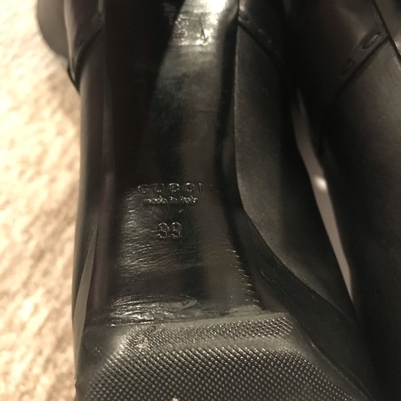 Gucci platform knee high horsebit boots - Picture 5 of 7